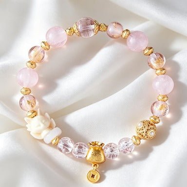 Nine-Tailed Fox Lucky Bracelet — Chinese Palace-Style Charm for Good Fortune & Love Tibet Art