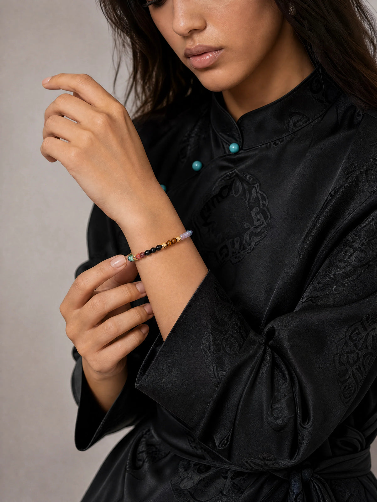7-chakra-multi-stone-bracelet-model-b-outfit-b-fashion-03