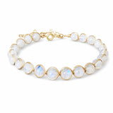 Tibet Art 14K Gold-Filled Gemstone Wire Wrap Bracelet Tibet Art