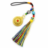 Tibet Art Tibetan Zodiac Tassel Keychain - Carry Protection Tibet Art