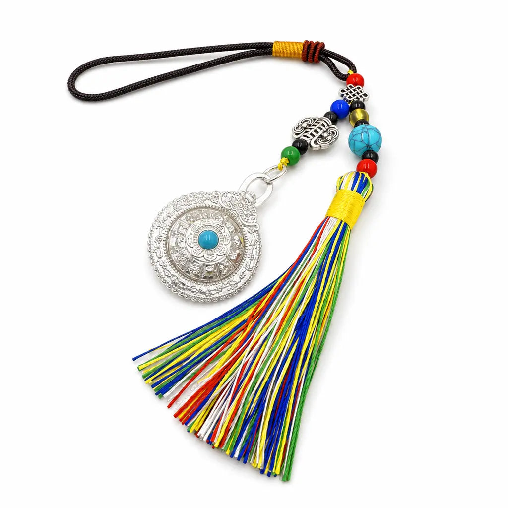 Tibet Art Tibetan Zodiac Tassel Keychain - Carry Protection Tibet Art