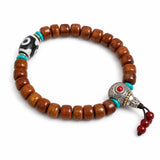Tibet Art Bone & Antler Bracelet - Tibetan Symbol Collection Tibet Art