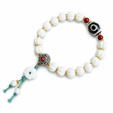 Tibet Art Bone & Antler Bracelet - Tibetan Symbol Collection Tibet Art