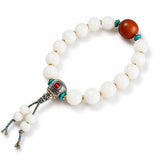 Tibet Art Bone & Antler Bracelet - Tibetan Symbol Collection Tibet Art