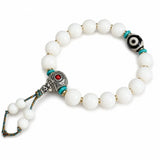 Tibet Art Bone & Antler Bracelet - Tibetan Symbol Collection Tibet Art