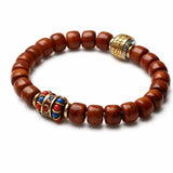 Tibet Art Yak Bone Mantra Bracelet - Peace & Protection Tibet Art