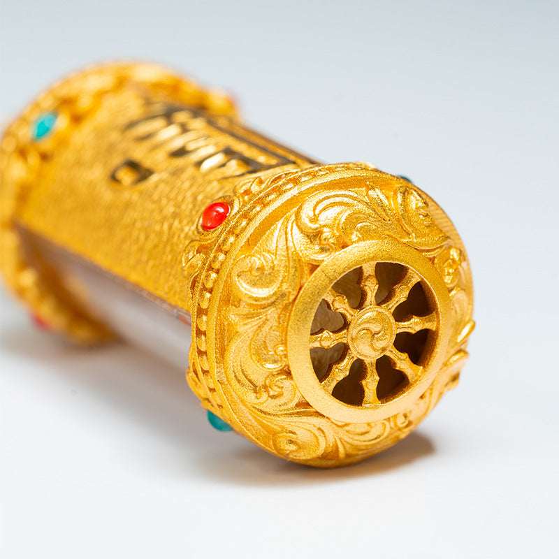 Tibetan Thangka Guardian Deity Pendant — Hand-Painted Tsa-Tsa Amulet for Your Birth Year Tibet Art