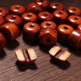 Yak Bone Barrel Bead Bracelet