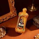 Tibetan Thangka Guardian Deity Pendant — Hand-Painted Tsa-Tsa Amulet for Your Birth Year Tibet Art