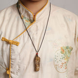 Agarwood Faceless Buddha Pendant
