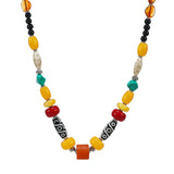 Collar de cuentas estilo Dzi tibetano