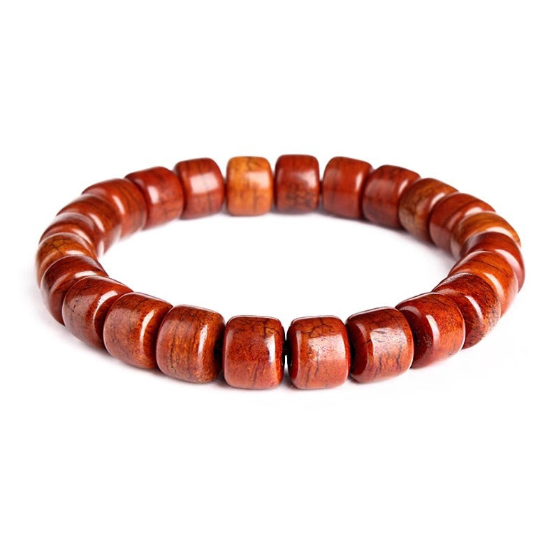 Yak Bone Barrel Bead Bracelet