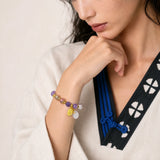 amethyst-strawberry-quartz-fortune-bracelet-model-a-outfit-a-fashion-01