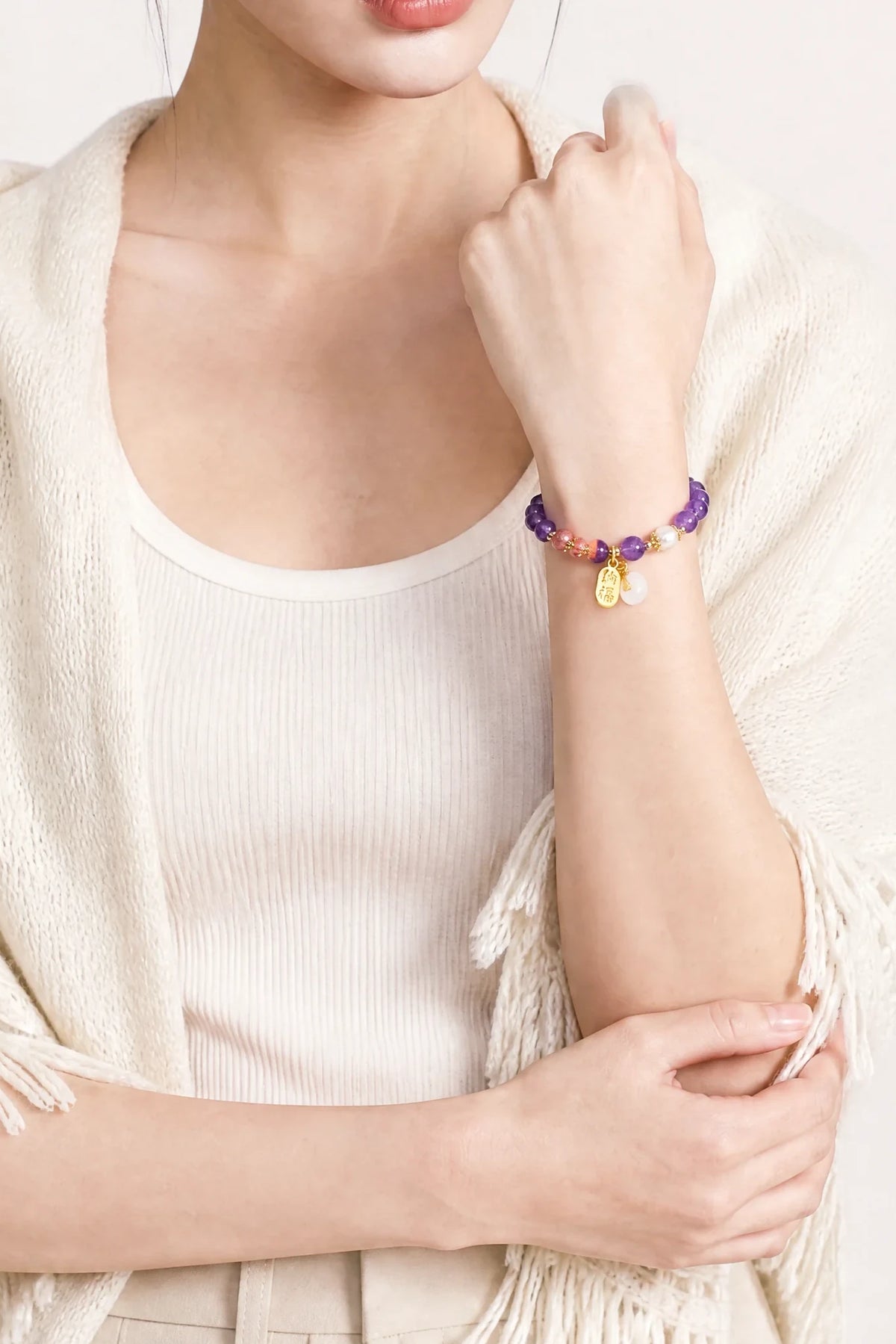 amethyst-strawberry-quartz-fortune-bracelet-model-b-outfit-b-fashion-02