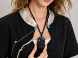 black-obsidian-buddhist-figure-necklace-model-b-outfit-b-fashion-03