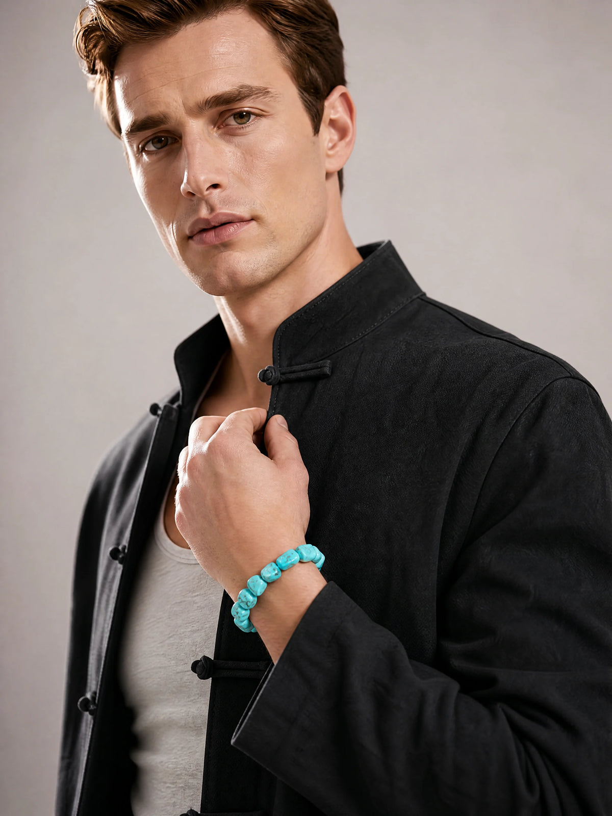 blue-magnesite-statement-bracelet-model-a-outfit-a-fashion-02