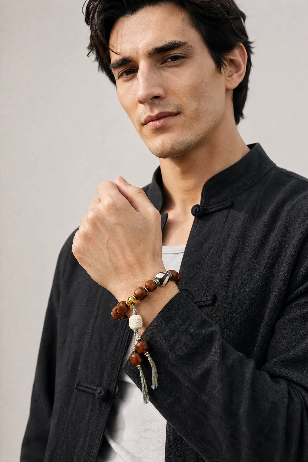 dark-yak-bone-dzi-bracelet-protection-model-a-outfit-a-fashion-02