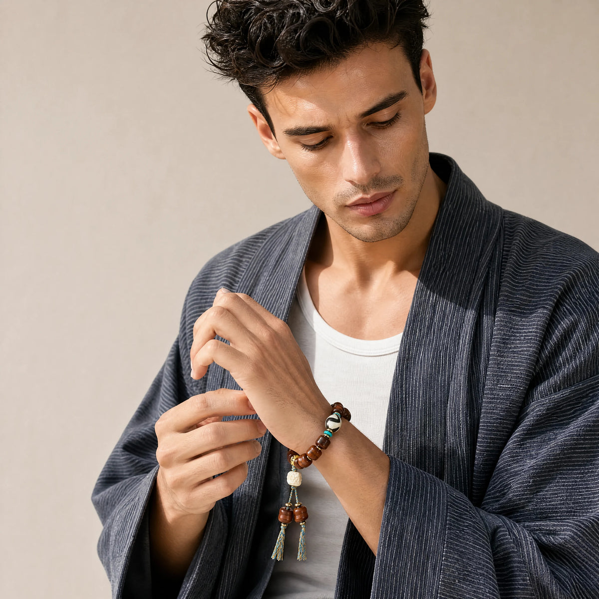 dark-yak-bone-dzi-bracelet-protection-model-b-outfit-b-fashion-01