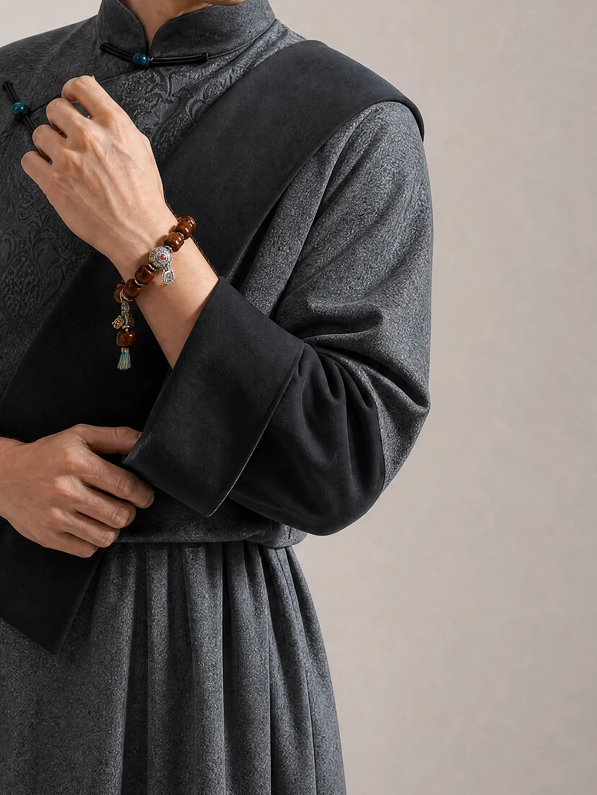 dark-yak-bone-talisman-bracelet-model-b-outfit-b-fashion-02