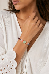 garnet-lucky-jade-bracelet-good-fortune-model-a-outfit-a-fashion-02