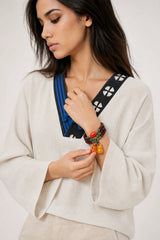 garnet-multi-wrap-double-gourd-bracelet-model-a-outfit-a-fashion-01