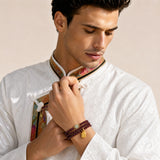 garnet-triple-wrap-fu-charm-bracelet-model-a-outfit-a-fashion-01