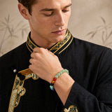 green-aventurine-chakra-bracelet-model-a-outfit-a-fashion-02