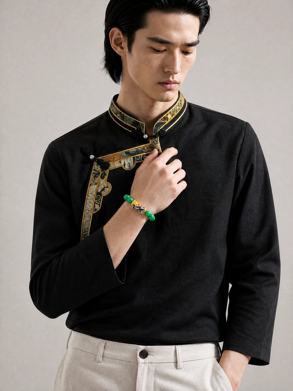 green-jade-pixiu-bracelet-wealth-growth-model-a-outfit-a-fashion-01