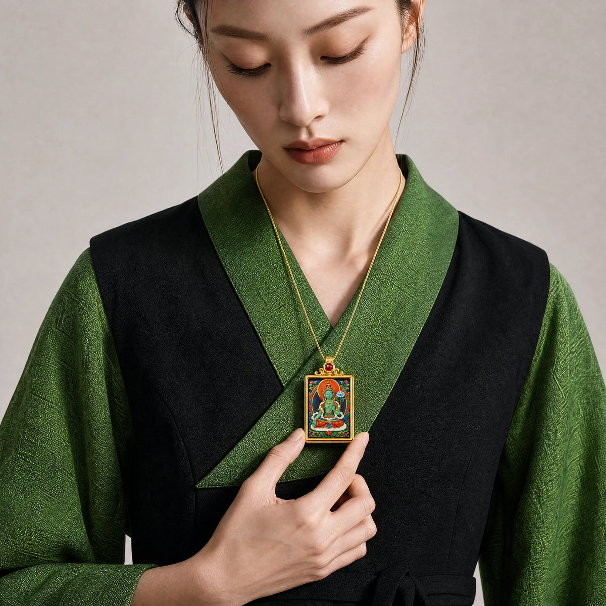 hand-painted-thangka-deity-pendant-model-b-outfit-b-fashion-01