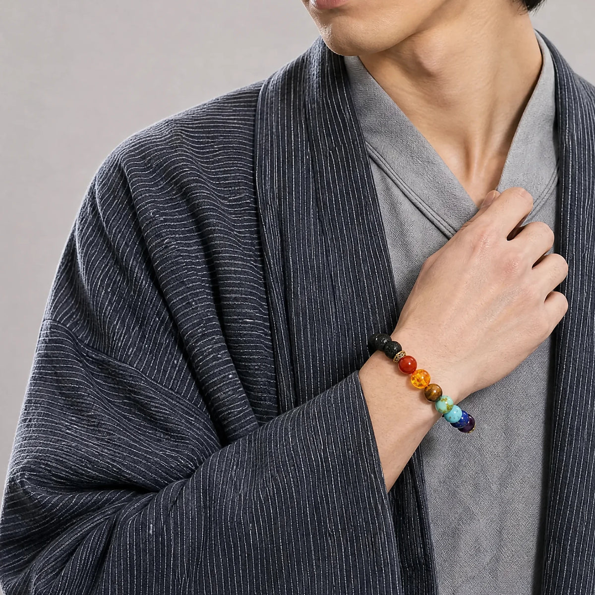 lava-stone-chakra-bracelet-grounding-model-a-outfit-a-fashion-01