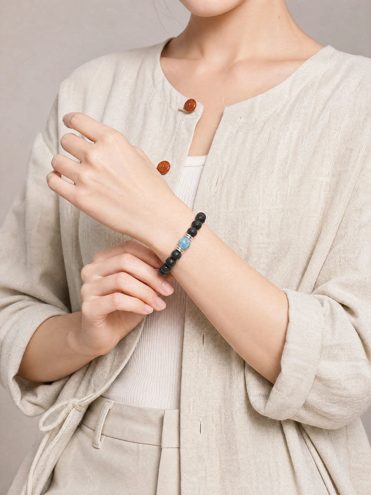lava-stone-single-focal-bracelet-model-b-outfit-b-fashion-01