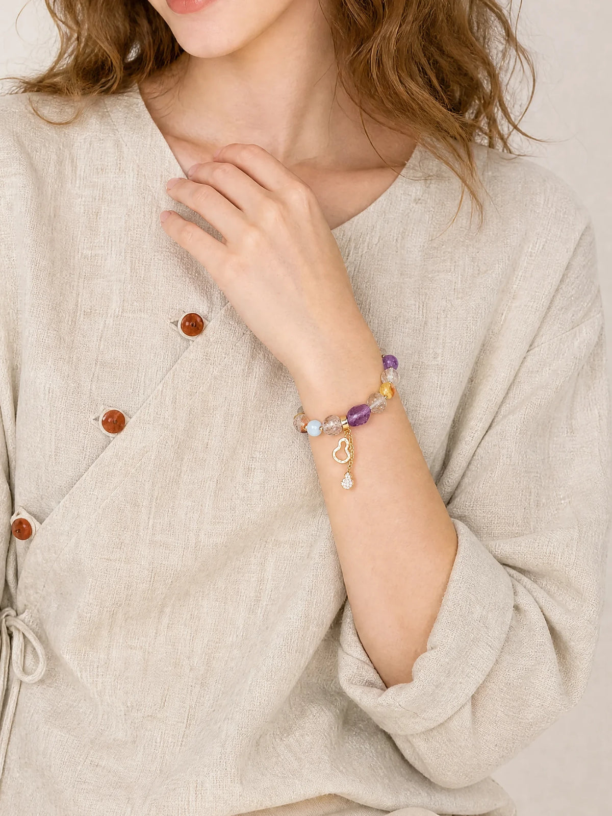 multi-stone-gourd-bracelet-good-fortune-model-b-outfit-b-fashion-01