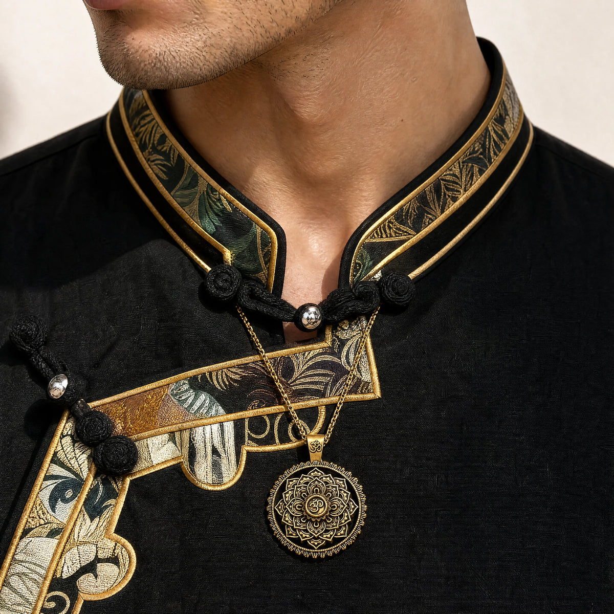 om-lotus-mandala-necklace-model-a-outfit-a-closeup-01