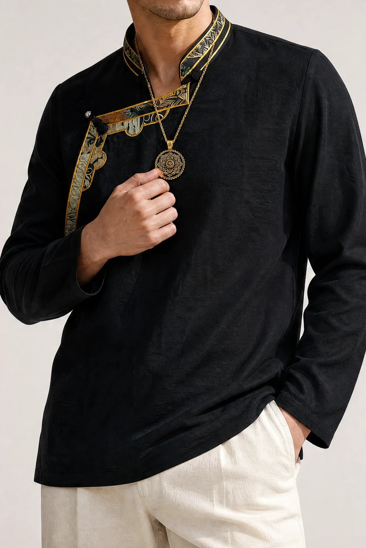 om-lotus-mandala-necklace-model-a-outfit-a-fashion-03