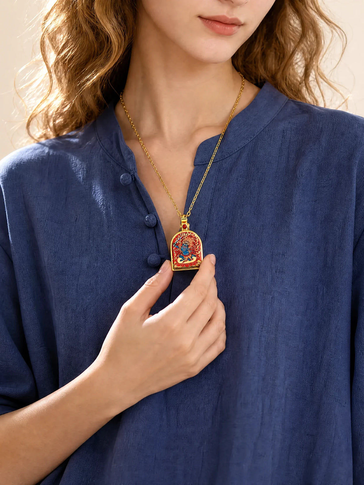 opening-thangka-ghau-locket-necklace-model-b-outfit-b-fashion-01