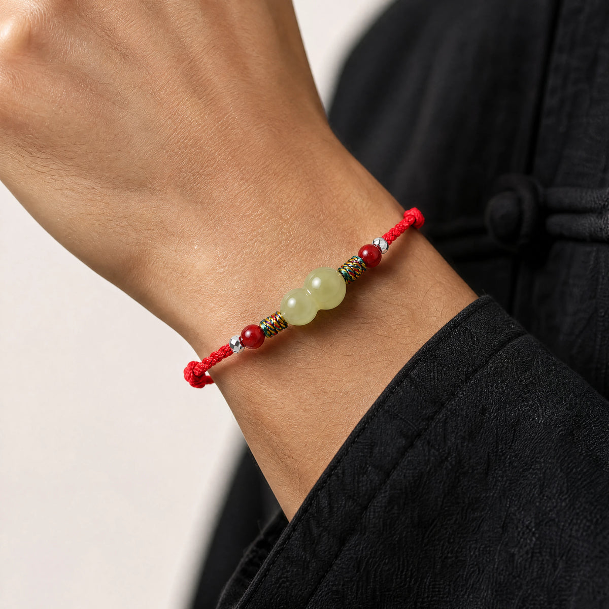 pale-jade-gourd-cord-bracelet-anklet-model-a-outfit-a-closeup-01
