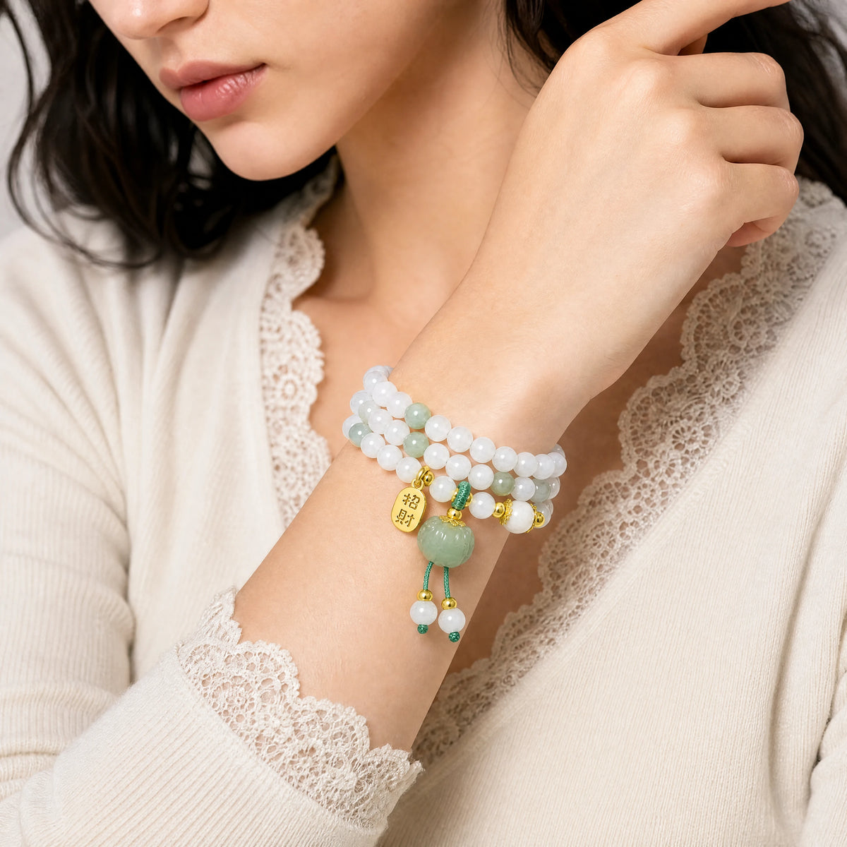 pale-jade-triple-wrap-fortune-bracelet-model-a-outfit-a-fashion-02