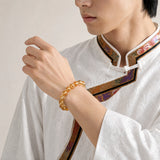 pyramid-cut-citrine-bead-bracelet-model-a-outfit-a-fashion-03