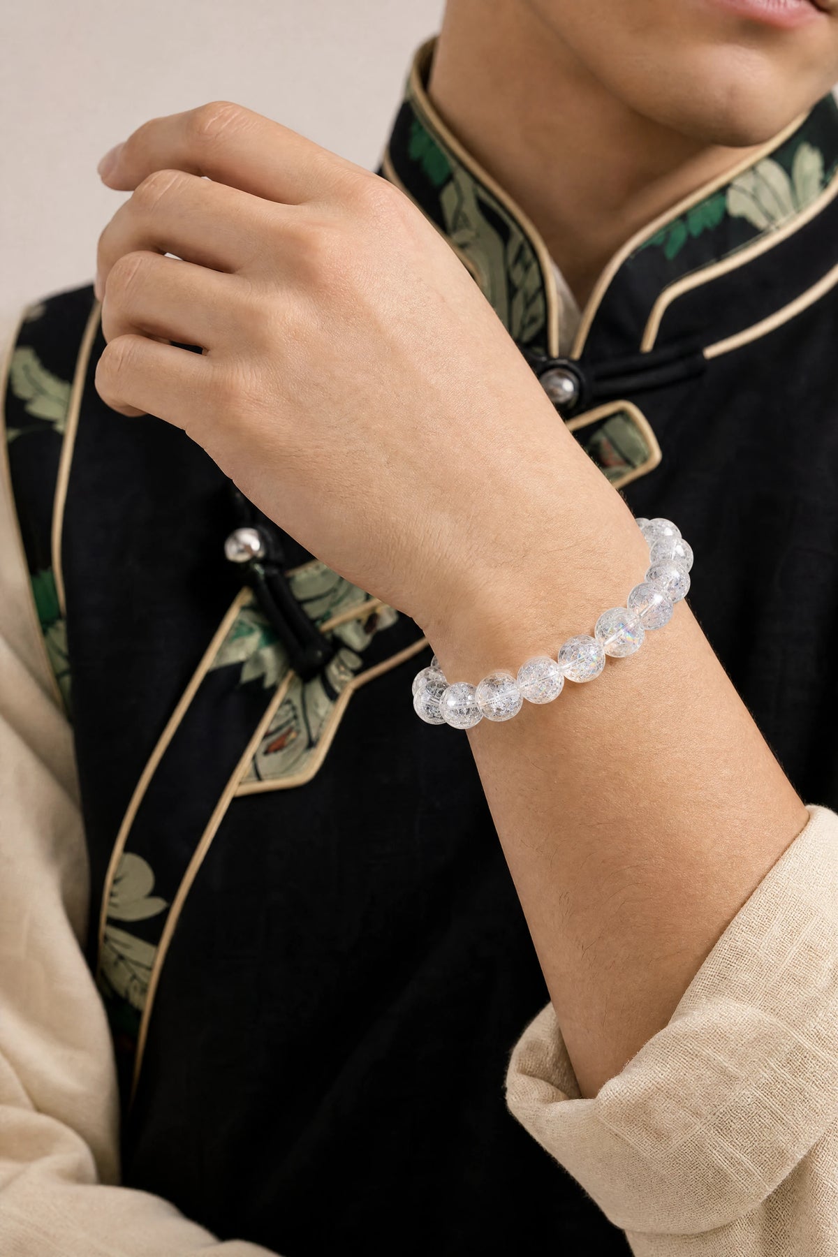 rainbow-crackle-clear-quartz-bracelet-model-a-outfit-a-fashion-02