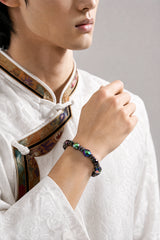 rainbow-hematite-bracelet-grounded-light-model-a-outfit-a-fashion-03