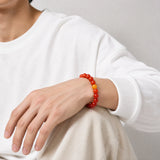red-agate-amber-rice-bead-bracelet-model-a-outfit-a-fashion-02
