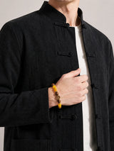 sandalwood-yellow-agate-bracelet-model-a-outfit-a-fashion-01