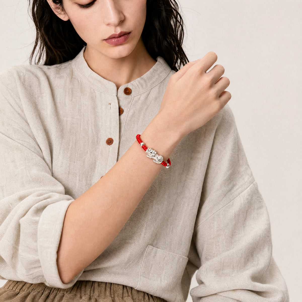 sterling-silver-pixiu-red-string-bracelet-model-b-outfit-b-fashion-03