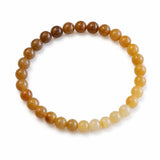Hetian Jade Gradient Bracelet — Smoky Purple or Caramel Tone Tibet Art