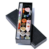 Chakra Crystal Gift Set — One Piece or the Whole Collection - Complete Set with Gift BoxTibet Art