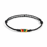 Koi Fish Lucky Bracelet — Woven Red String Dragon Boat Festival Charm Tibet Art