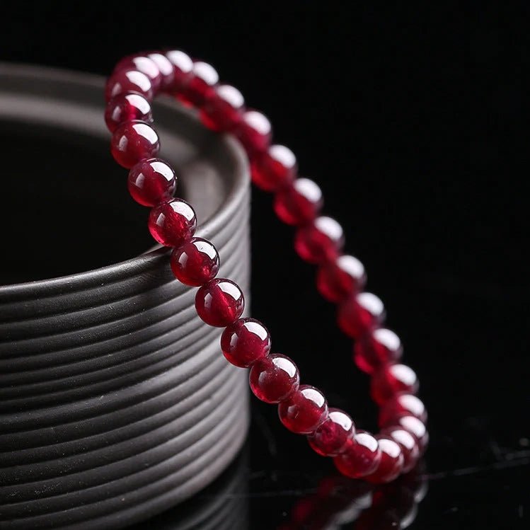 Garnet Bracelet - Ignite Your Life - Tibet Art