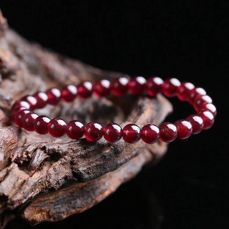 Garnet Bracelet - Ignite Your Life - Tibet Art