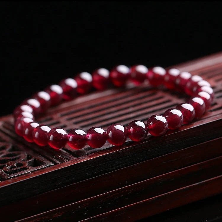 Garnet Bracelet - Ignite Your Life - Tibet Art