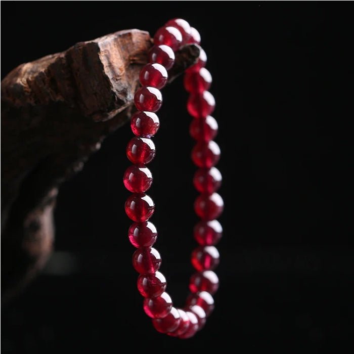 Garnet Bracelet - Ignite Your Life - Tibet Art